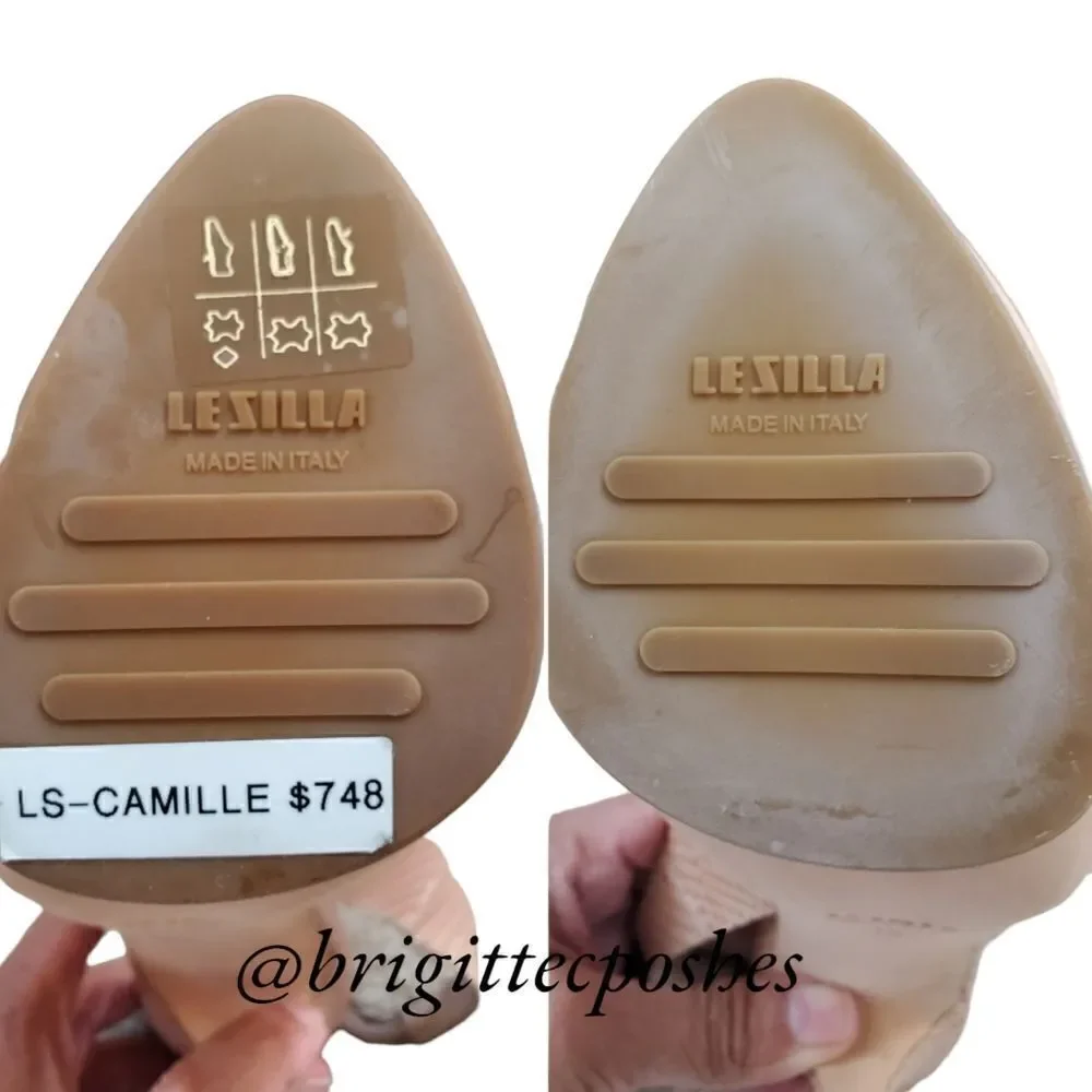 LE SILLA Camille Peep Toe Platform Pumps Size 8